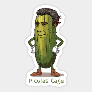 Picolas Cage Sticker